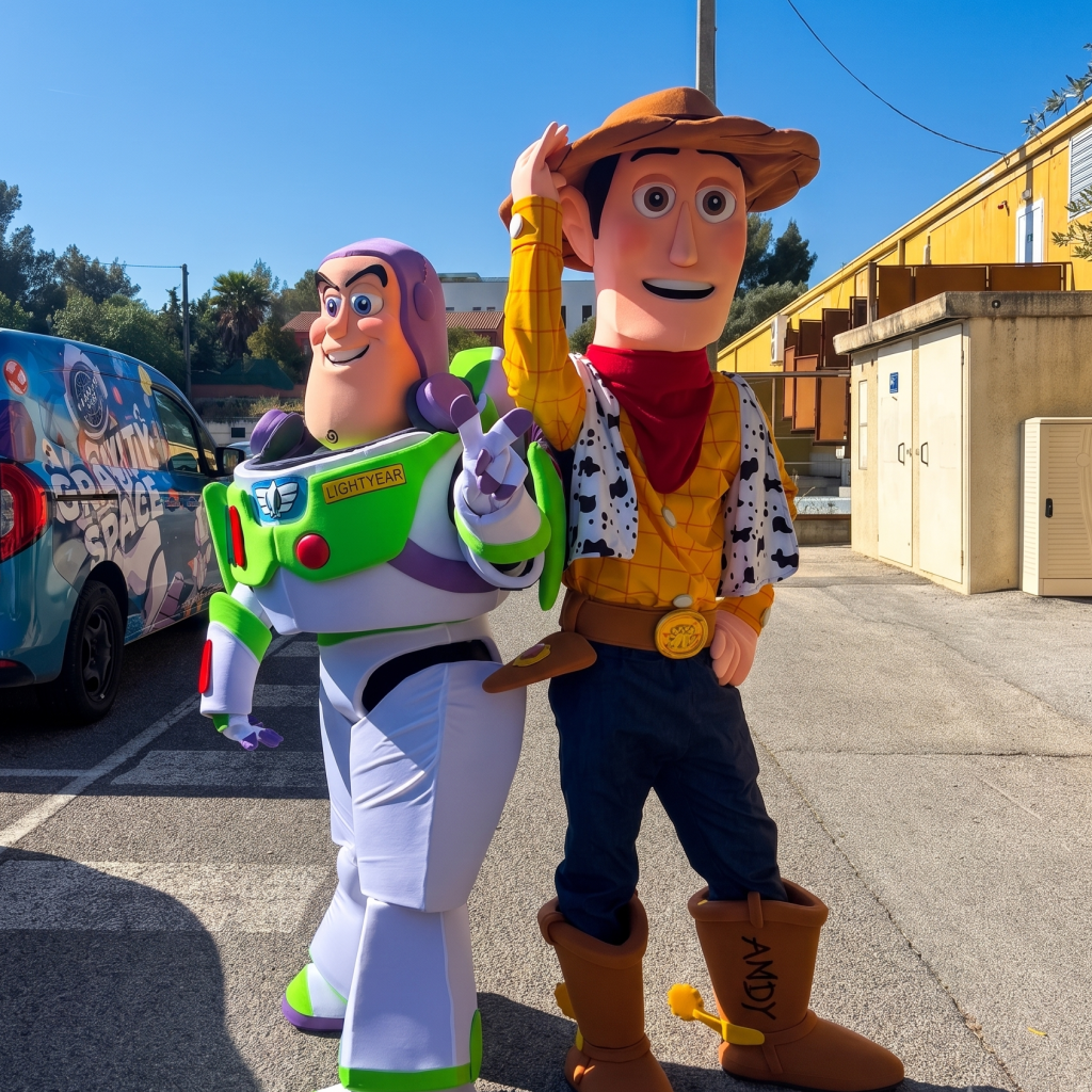 woody et buzz
